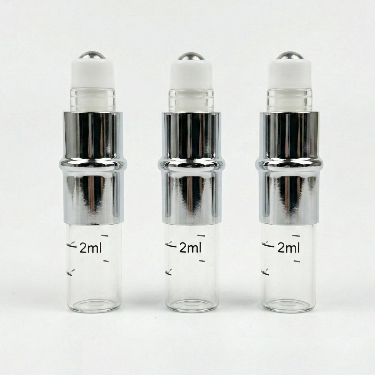 Refillable roller bottles (3x)