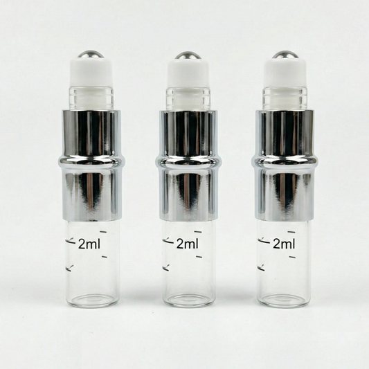 Refillable roller bottles (3x)